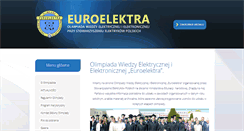 Desktop Screenshot of euroelektra.edu.pl